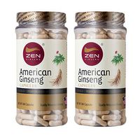 Cyber Monday Sale: Ginsenosides American Ginseng 500mg, 600 Capsules Extra Strength Root Extract Supplement—Performance & Mental Health Pills for Men & Women. Total 2 Bottles 600 Capsules