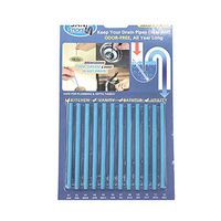 AdaAda Household Sewer Dredging Pipe Tubing Decontamination Stick Sewer Cleaning Rod Blue