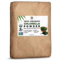Earth Circle Organics Bulk - Certified Organic Chlorella Superfood Powder, Kosher, Cold Pressed, Broken Cell Wall, Vegan, High in Protein, Fiber & Amino Acids (55 lbs)