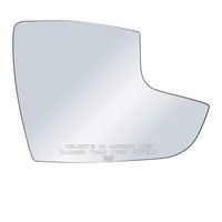 Passenger Side Rear View Mirror Glass Replacement Right Hand Lower Convex Fits 2012 2013 2014 2015 2016 2017 2018 Ford Focus by exactafit 8660R Adhesive Install