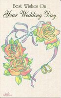 Best Wishes on Your Wedding Day (W1)