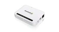 IOGEAR GWFRSDU2 MediaShair 2 Wireless Media Hub, Travel Router, SD Card Reader, USB Reader and Power Station with Built in Wi-Fi Network