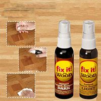Instant Fix 2PC Wood Scratch Remover Set Fast Acting Wood Scratch Repair