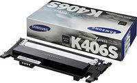 Samsung CLTK406S CLTK406S Toner 1500 Page-Yield Black