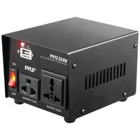 PYLE PVTC320U Step Up & Down Voltage Converter Transformer with USB Charging Port (500 Watt) consumer electronics