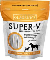 Olaganics Super-V Vitamin Gravy for Large Dogs. Supplement That Supports Your Dog's Health & Wellness