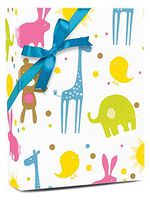 30" X 15' Sweet Silhouettes Gift Wrap