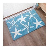 GHHZZQ 2 Pieces Bathtub Mat Non-Slip Strong Water Absorption Superfine Fiber Bathroom Rugs Foot Pad, 9 Colors, 1.5 cm Thick, 4 Sizes, (Color : E, Size : 50x80cm)