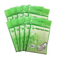 ELINNEE 100 Count Disposable Toilet Seat Paper Cover Flushable Travel Paper Toilet Covers 42.5x36cm 1/16Fold