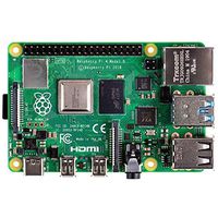Raspberry Pi 4 Model B with 1/2/4GB RAM BCM2711 Quad core Cortex-A72 ARM v8 1.5GHz Support 2.4/5.0 GHz WiFi BT 5.0 Color:Green 4GB