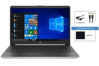 Newest HP 15.6 Inch HD Micro-Edge Touchscreen WLED Flagship Laptop w/ Accessories | Intel Core i5-8265U | 16GB DDR4 Memory | 512GB SSD | WiFi | Bluetooth | HDMI | Windows 10 | Silver