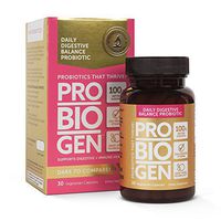 PROBIOGEN Daily Digestive Balance Probiotic: Smart Spore Technology, DNA Verified, 100X Better Survivability, 30 Count