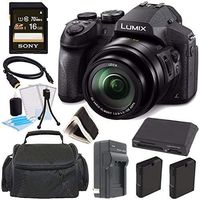 Panasonic Lumix DMC-FZ300 Digital Camera + 16GB Green's Camera Bundle 1