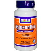 Astaxanthin 4 mg Now Foods 90 Softgel