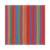 Caspari Balthazar Stripe Paper Luncheon Napkins, 20 Per Package