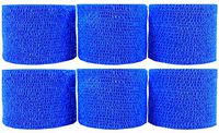 Powerflex 2" Stretch Athletic Tape - 6 Rolls - Blue