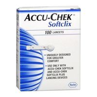 ACCU-CHEK Softclix Lancets 100 EA - Buy Packs and Save (Pack of 2)