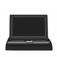 WINOMO 4.3 Inch LCD Car Rearview Monitor Dashboard Color Display Auto Foldable Screen Rear View Kit