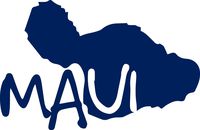 USCLIFESTYLE Hawaii Maui Hawaii Island (Navy Blue) (Set of 2) Premium Waterproof Vinyl Decal Stickers for Laptop MacBook Phone Tablet Helmet Car Window Bumper Mug Tuber Cup Door Wall Decoration