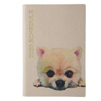 rowna Notebook, Cute Animal Notebooks 2020 Planner Book Weekly Monthly Planner Pocket Notebook with Bag, for Students