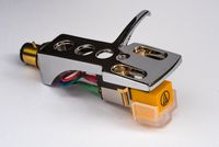 Mirror Chrome plated Headshell, mount, cartridge and stylus, needle for Kenwood, Trio, KD2055, KD3055, KD4033, KD3070, KD4100, KD5033, KD5066, KD5070, KD7010, - MADE IN ENGLAND