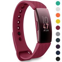 findway Compatible with Fitbit Inspire HR Bands/Fitbit Inspire Band, Adjustable Soft Silicone Inspire Straps for Women Men Sports Replacement Accessories Bands for Inspire/Inspire HR Fitness Tracker