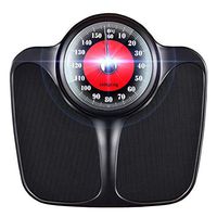 Analog Bath Scale,Precision Bathroom Scale, Steel Plate, Large Dial, Clear Reading,Measuring Weight up to 160 KG/350LB