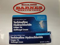 Terbinafine Hydrochloride AntiFungal Cream 1% (1 oz.) (Pack of 2)