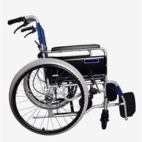 PLLP Medical Rehab Chair, Wheelchair,Lightweight Folding Wheelchair Driving Medical, Wheelchair Big Wheel Free Inflatable Wheelchair Aluminum Alloy Elderly Disabled Scooter
