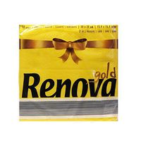 Renova Gold Napkin- Yellow (40 Count) 8007115