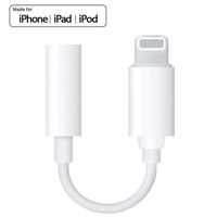[Apple MFi Certified] Lightning to 3.5 mm Headphone Jack Adapter Charger Cable Compatible iPhone 7/7 Plus/8/8 Plus/Xs/XR/X/, Cord with Mic&Remote Music Control&Calling Function Support All iOS