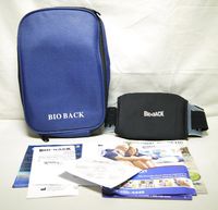 Medolutions Bio-Back Lumbar Support In Bag BACK PAIN RELIEF with CD