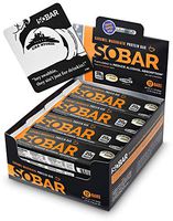 SOBAR Protein Bar, 20g Protein, 210 Calories, Reduces Alcohol Absorption, High Protein Snack, Caramel Macchiato, Pack of 12