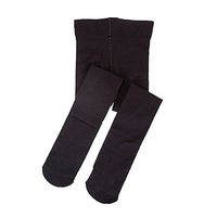 STELLE Girls' Ultra Soft Pro Dance Tight/Ballet Footed Tight (Toddler/Little Kid/Big Kid), Black, XXS