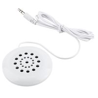 Mini White 3.5mm Pillow Speaker for MP3 MP4 Player iPod IG