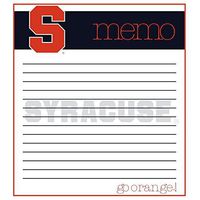 The Fanatic Group Syracuse Orange Memo Note Pad - 2 Pads