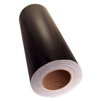 Styletech 498 Matte Black Permanent Adhesive Vinyl Roll 12" by 15 FEET-for Signs, Scrapbooking, Cricut, Silhouette Cameo, Craft, Die Cutters