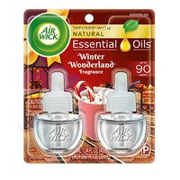 Air Wick Scented Oil 2 Refills, Winter Wonderland, Air Freshener, 0.67 Ounce, 2 Count