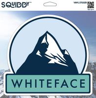 Squiddy Whiteface - Vinyl Sticker Decal for Phone, Laptop, Water Bottle (3" Tall)