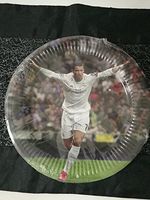 10 Champions FC Real Madrid Cristiano Ronaldo 9"party soccer theme Paper plates