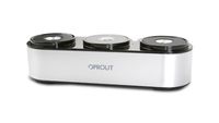 Bluetooth Speakers, OPROUT 10W Portable Wireless Speakers with 20h Playtime, Computer Speaker with Dual-Driver Enhanced Bass Resonator (Silver)