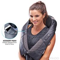 BIVI Shiatsu Neck & Shoulder Massager with Heat - Gray