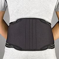 Fla 31-7221LBLK Pro Lite Neoprene Lumbar Sacral Support, Black, Extra Large