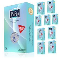 Pufai Reusable Slim Cigarette Filter Holder, 250 Piece in 10 Turquise Boxes Tar Trap Block Nicoutine