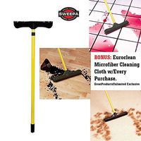 GreatProductsUnlimited Sweepa Rubber Broom. Dutch Rubber Broom. Rubber Bristle Broom. (51" Pole w/Head-12)