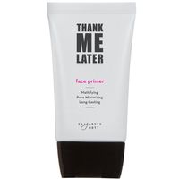 Matte Makeup Base Primer for Face: Elizabeth Mott Thank Me Later Face Primer for Oily Skin - Pore Minimizer, Shine Control Make Up Primer to Hide Wrinkles and Fine Lines - Cruelty Free Cosmetics - 30g