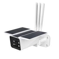 TMEZON Wireless Rechargeable Battery-Powered Solar Security Camera Support Vodafone 4G LTE SIM Card for Outdoor Home Surveillance, 1080p HD 2-Way Audio Night Vision with PIR Motion Sensor