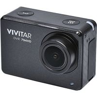 Vivitar DVR794HD 1080p HD Wi-Fi Waterproof Action Video Camera Camcorder (Black) with Remote, Helmet & Bike Mounts