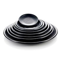 1 Pc Kinglang Melamine Plastic Round Dinner Plate for Restaurant