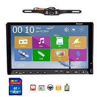 Pupug Free Camera Included 2014 New Win 8 Ui Design 7-inch Double-din in Dash.